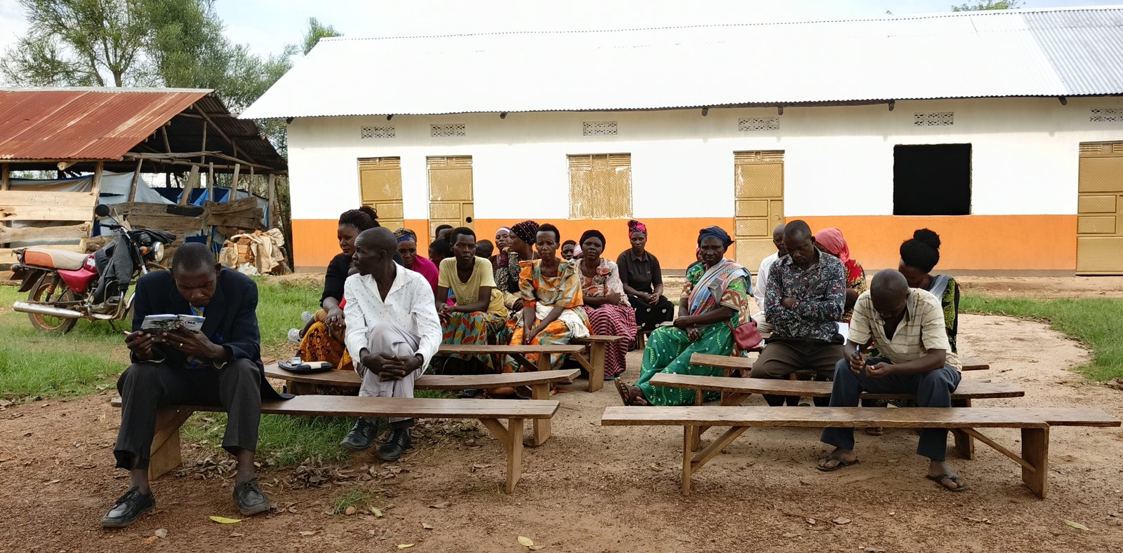 Prayer partner engaged in fasting and prayer